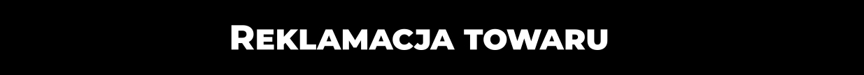 Reklamacja towaru